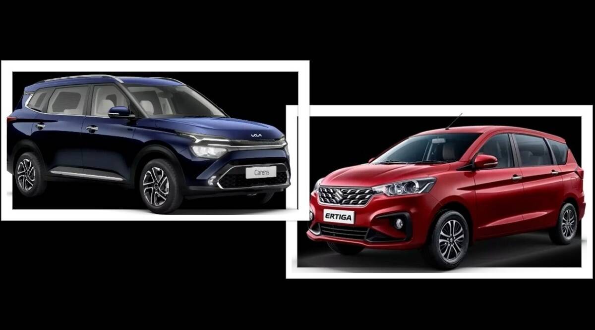 Kia Carens Vs Maruti Ertiga - Quick Comparison - Motofoto