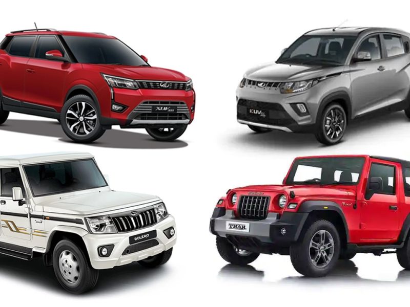 Top 3 Mahindra Cars Sold in May 2022