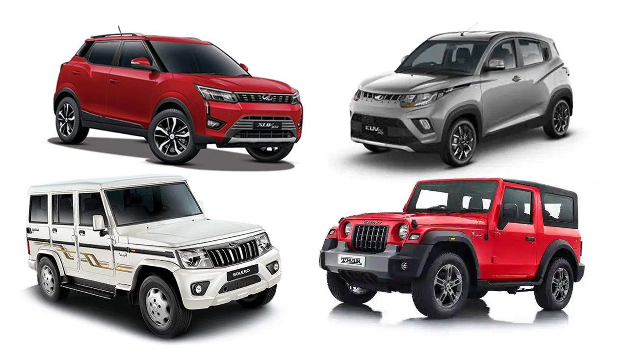 Top 3 Mahindra Cars Sold in May 2022