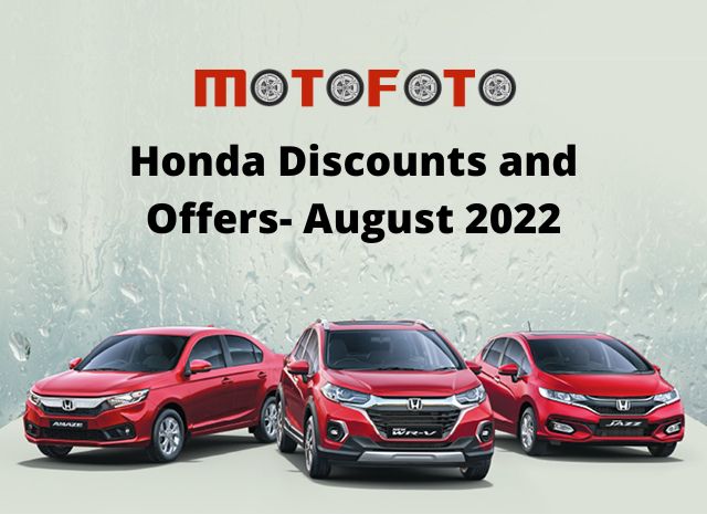 Honda Discounts and Offers-motofoto.in